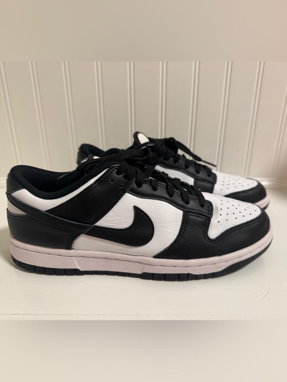 Nike Dunk Low Sneakers - Black & White